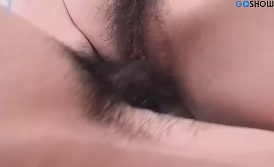 Teasing Clit and Fingering Hairy Pussy Before Wild Sex