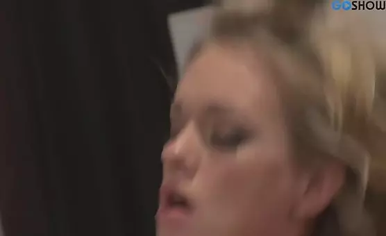 Busty Slut Riding the Big Cock